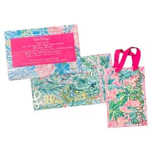 Lilly Pulitzer Gift Wrap Set